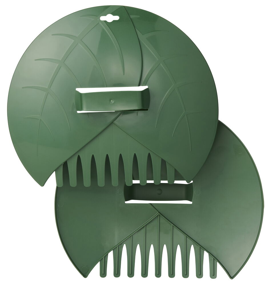 Lövuppsamlare 2-pack PP-plast Green