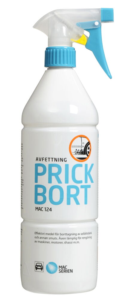 Avfettning Prickbort