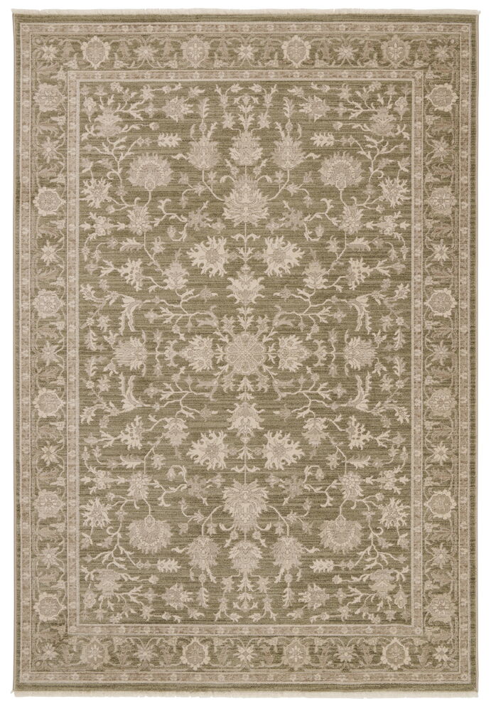 Matta Samira 200x290 cm Ljusgrön 70% polyester/ 30% polypropen