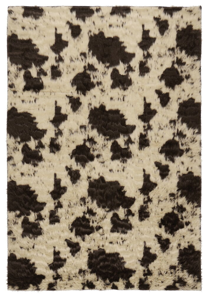 Matta Konstpäls Rosa 190x270 cm Brun Polyester