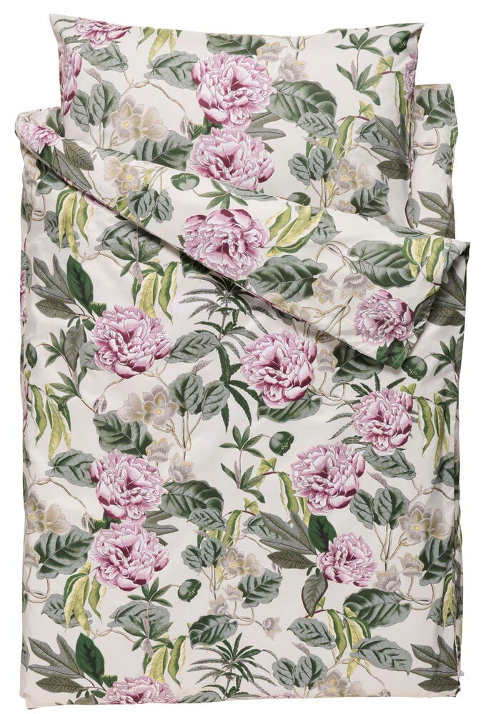 Påslakanset Micro 150x200 cm Celine Offwhite Polyester