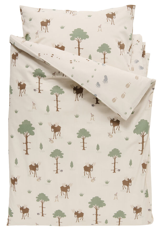 Påslakanset Elsaform Kids 150x200 cm Moose Bomull