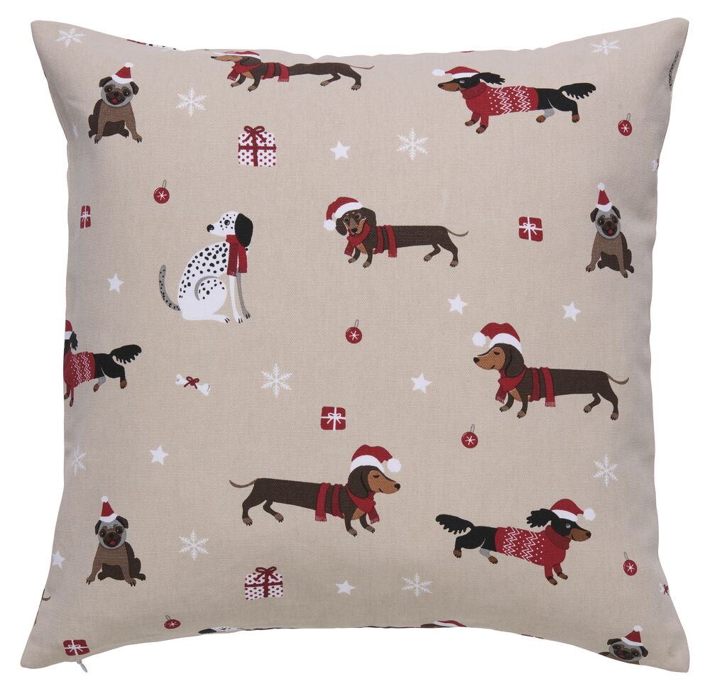 Kuddfodral Santas dogs
