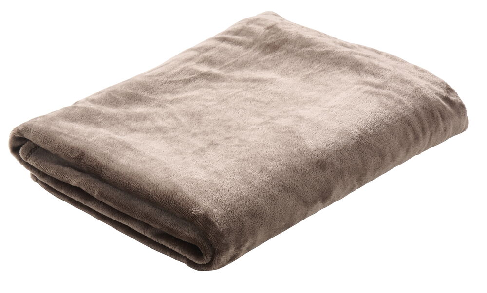 Pläd Freja 150x200 cm Mole brown Polyester