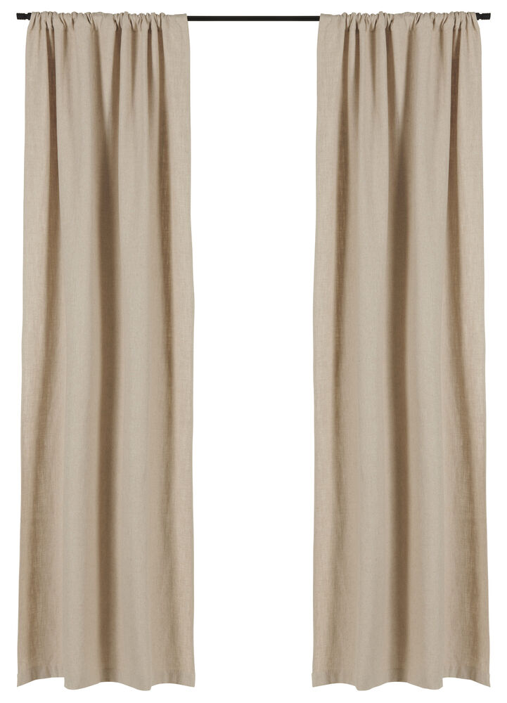Gardinlängd Elsaform Linen blend