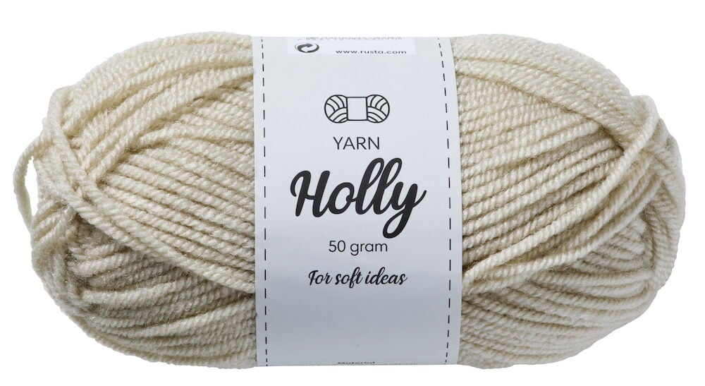 Garn Holly 50 g Beige