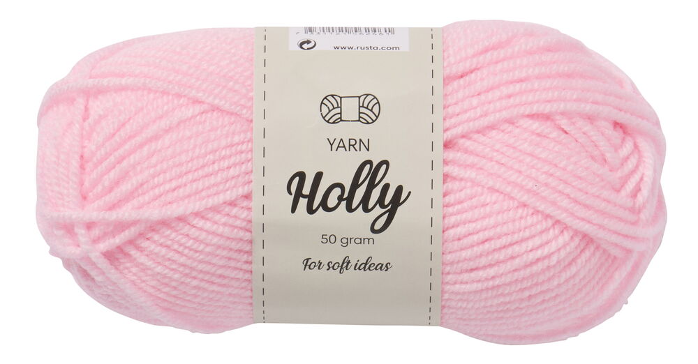 Garn Holly 50 g Rosa