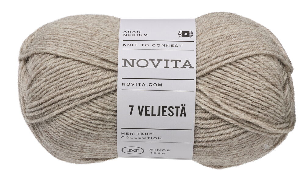 Garn Novita 7 Brothers 100 g Sand