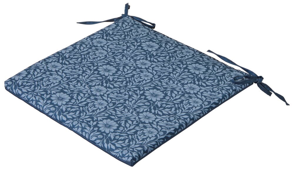 Stolsdyna Borgholm 35x35x2 cm Anemone Blue 100% polyester