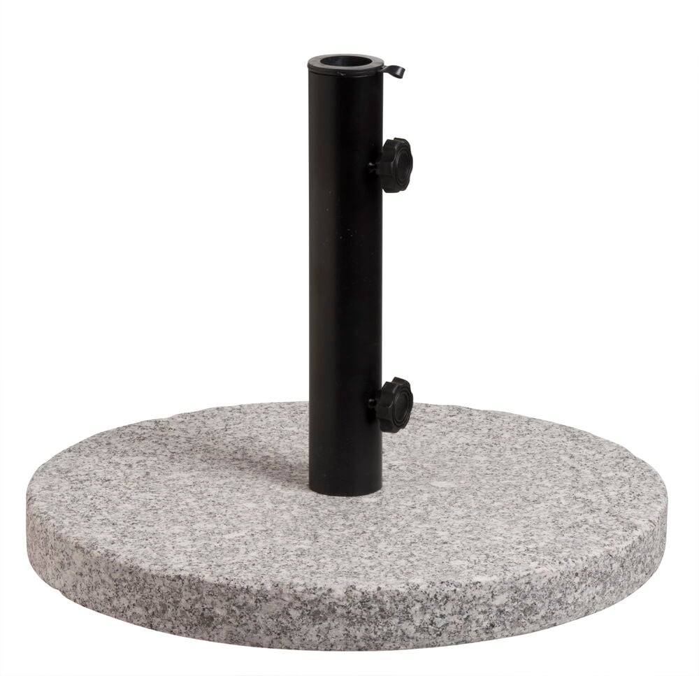 Parasollfot 15 kg Grå Granit/Stål
