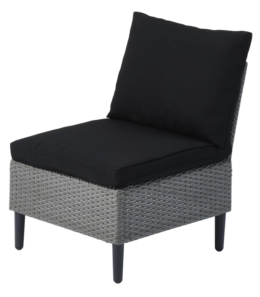 Loungemodul Porto 58.5x70.5x75 cm Grå/Svart Konstrotting