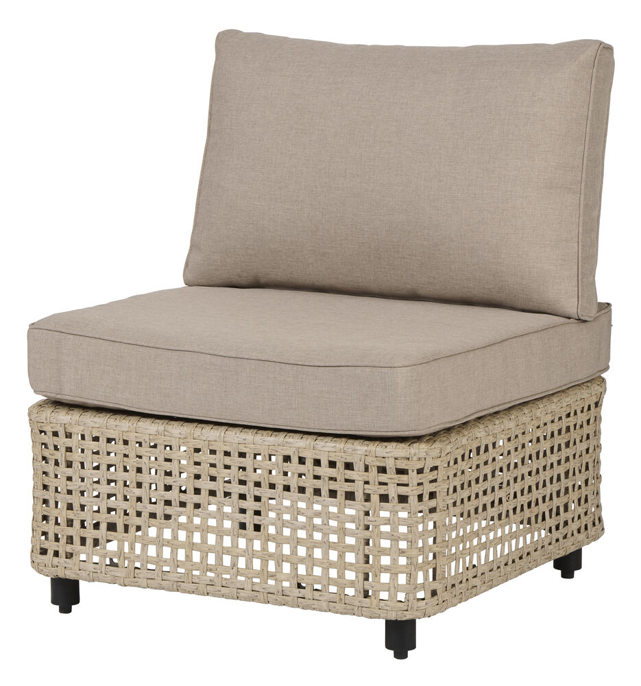 Loungemodul Split 65,5x69x81 cm Beige Konstrotting