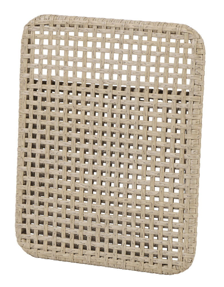 Rygg- eller armstöd Split 62x50x3,5 cm Beige Konstrotting