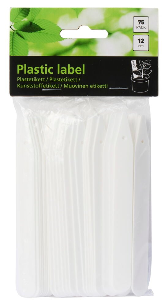 Plastetikett