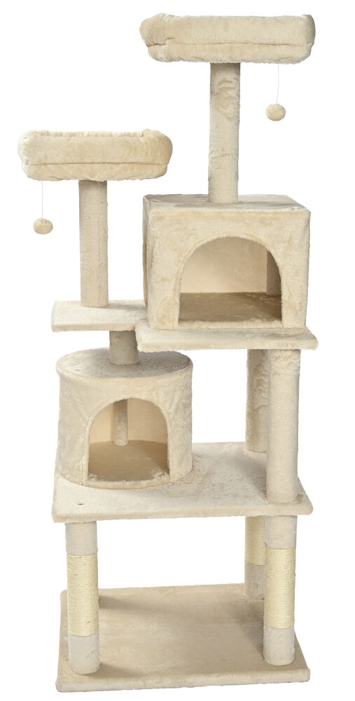 Katträd 155 cm Creme