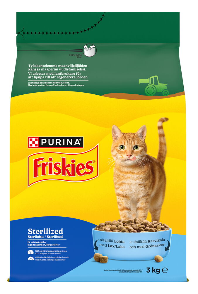 Torrfoder, katt Friskies