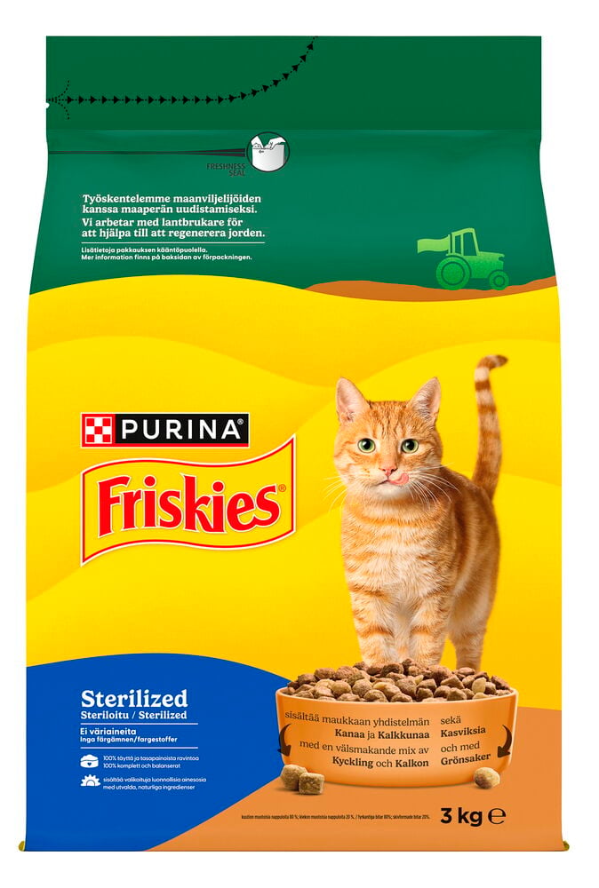 Tørrfôr, katt Friskies