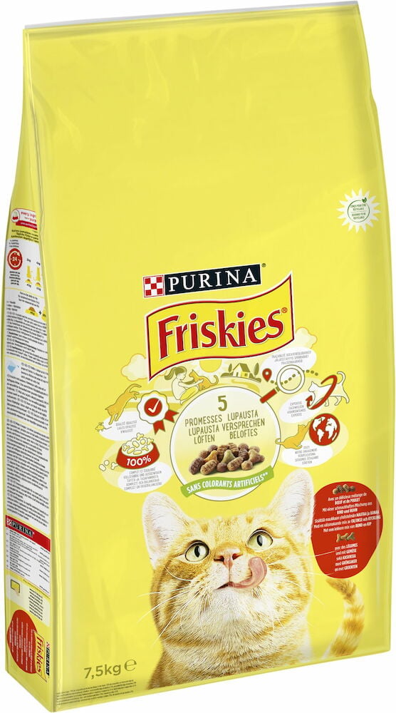 Tørrfôr, katt Friskies