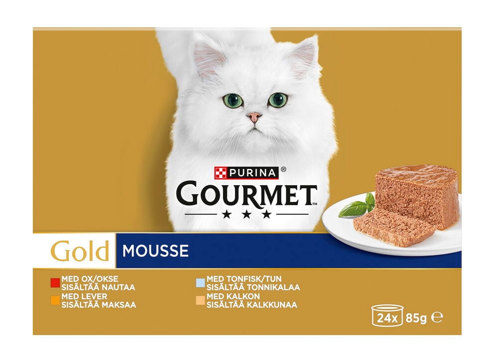 Våtfôr, katt Gourmet Gold