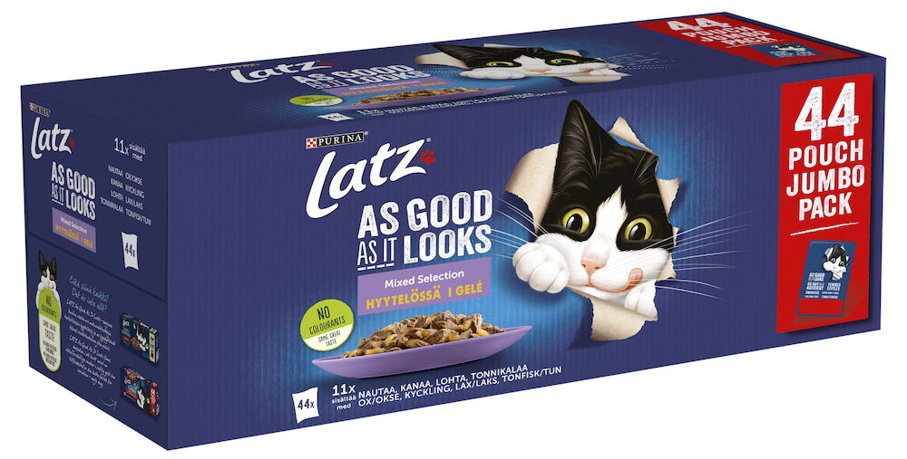 Våtfoder, katt Latz