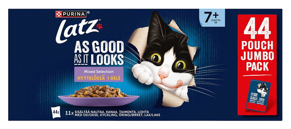 Våtfoder, katt Latz