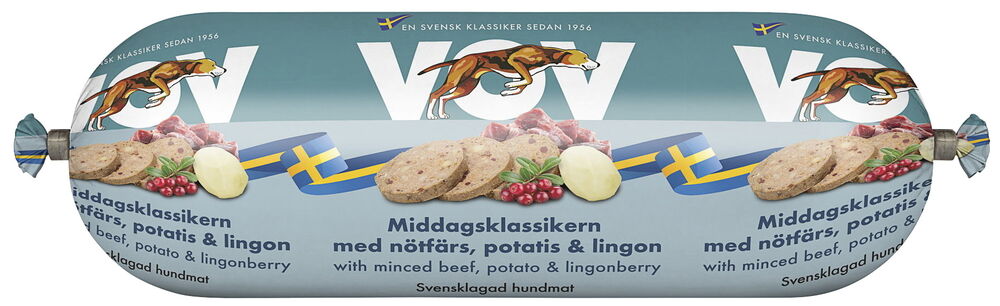 Våtfoder, hund VOV