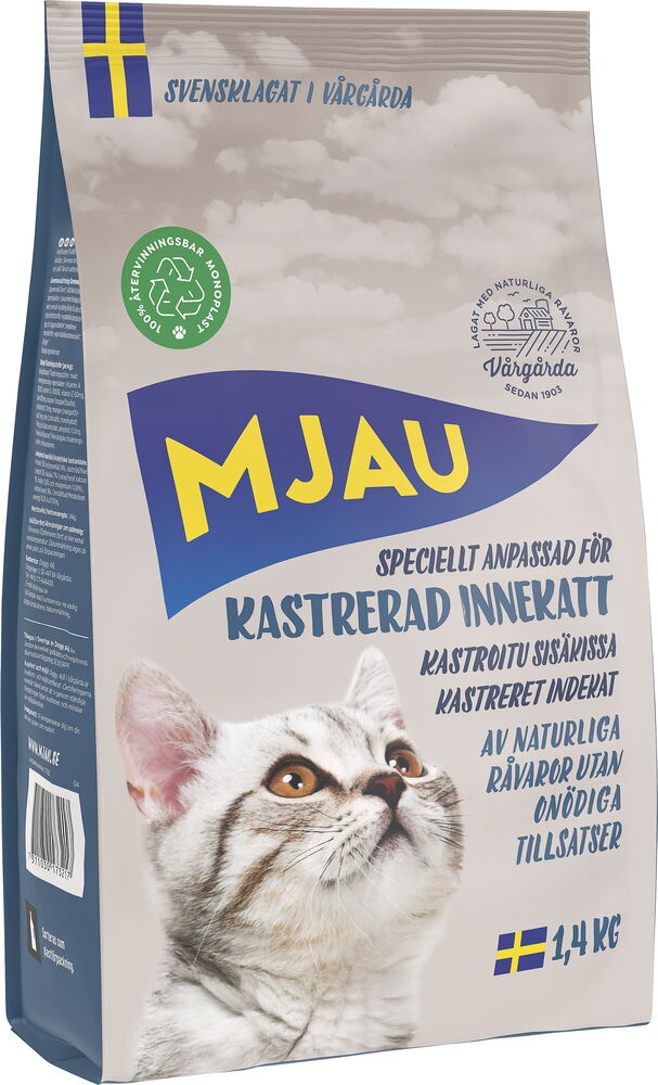Torrfoder, katt Mjau