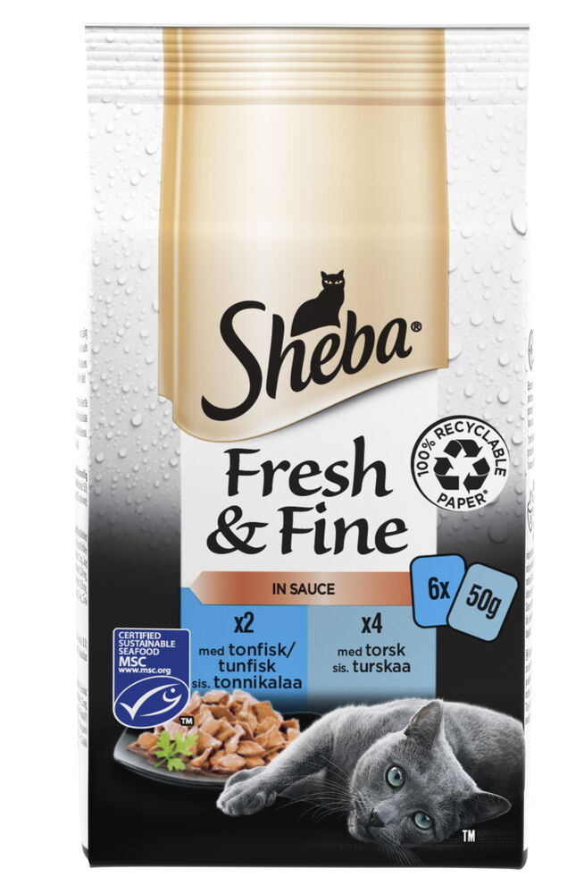 Våtfoder, katt Sheba Fresh & Fine