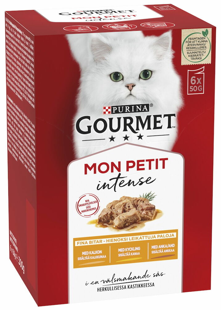 Våtfôr, katt Gourmet Mon Petit