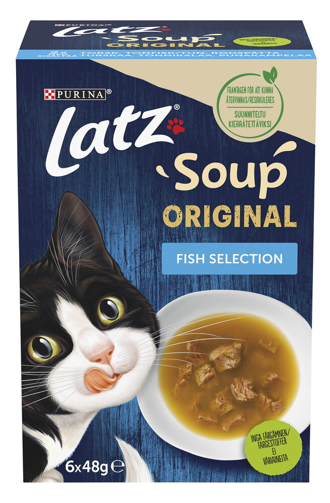 Våtfoder, katt Latz Soup