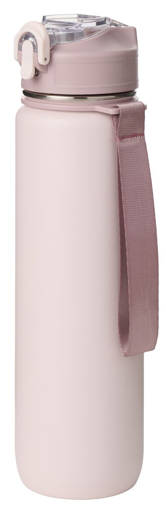 Vattenflaska 820 ml Rosa Rostfritt stål
