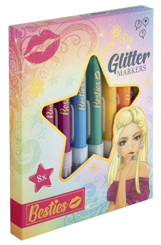 Glitterpennor Besties