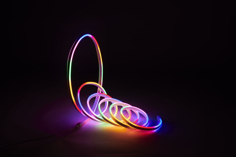 Ljusslinga Neon 3 m, 336 LED Multifärgad