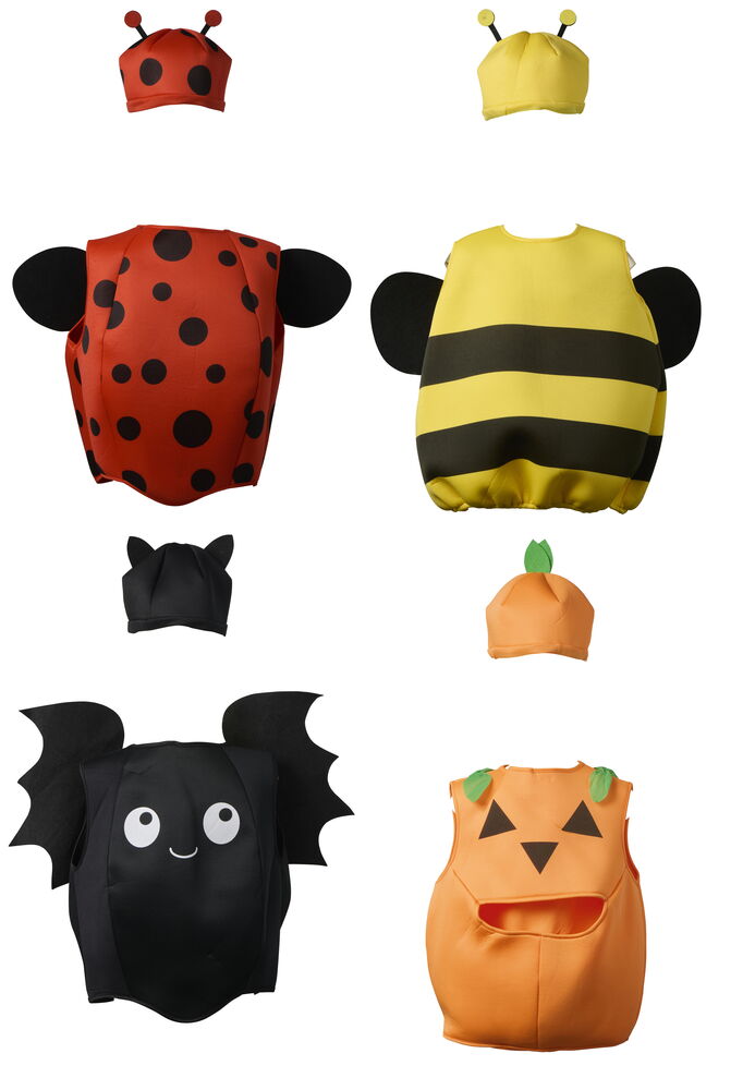 Halloween poncho, barn