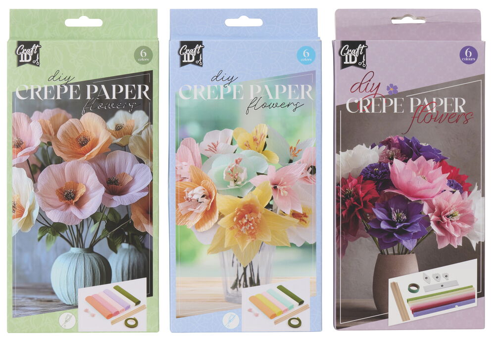 Crepepapper, set