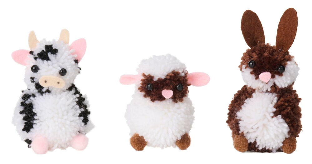 Pompom djur DIY