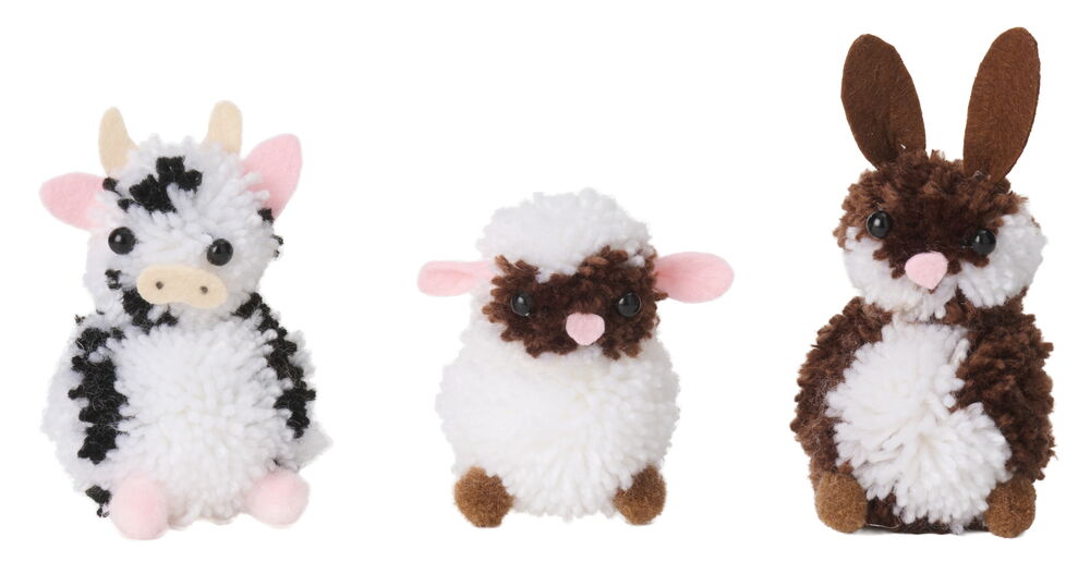Pompom djur DIY