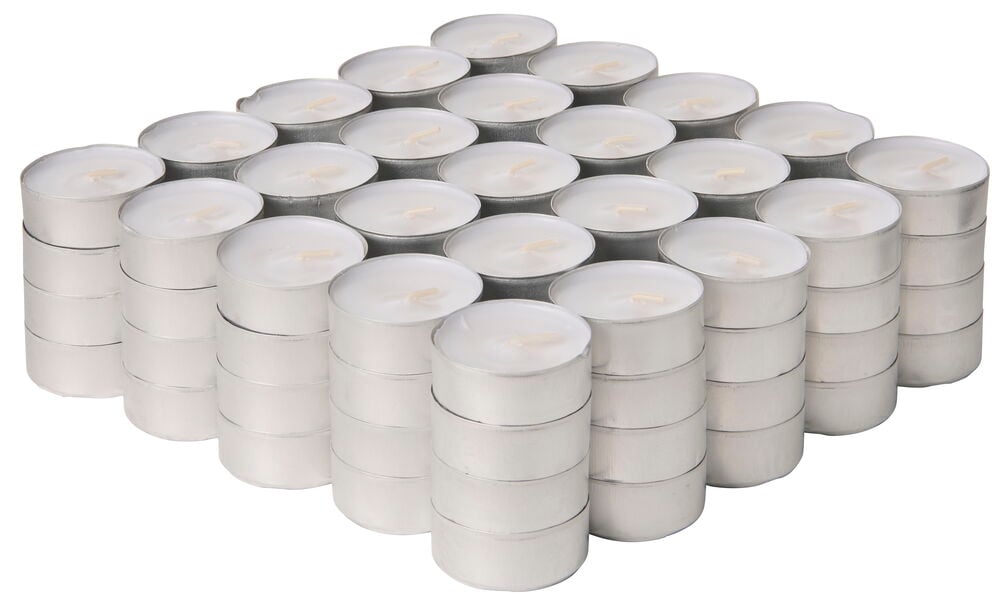 Värmeljus 100-pack Vit