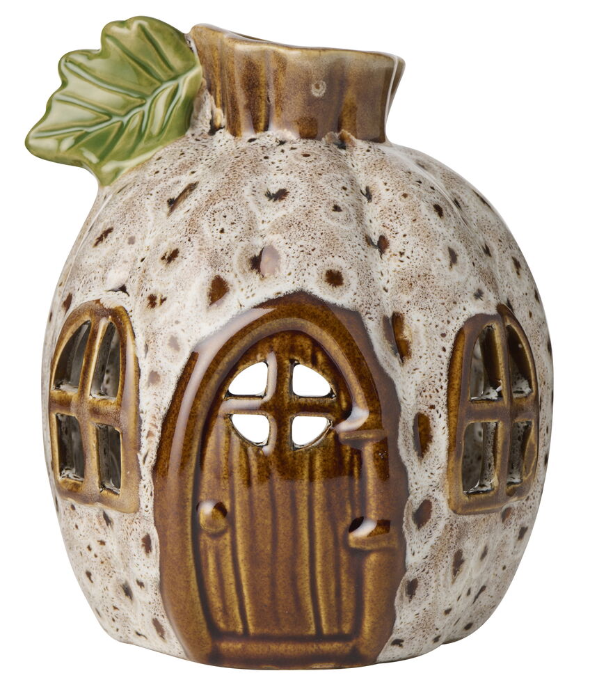 Värmeljushållare Pumpkin House