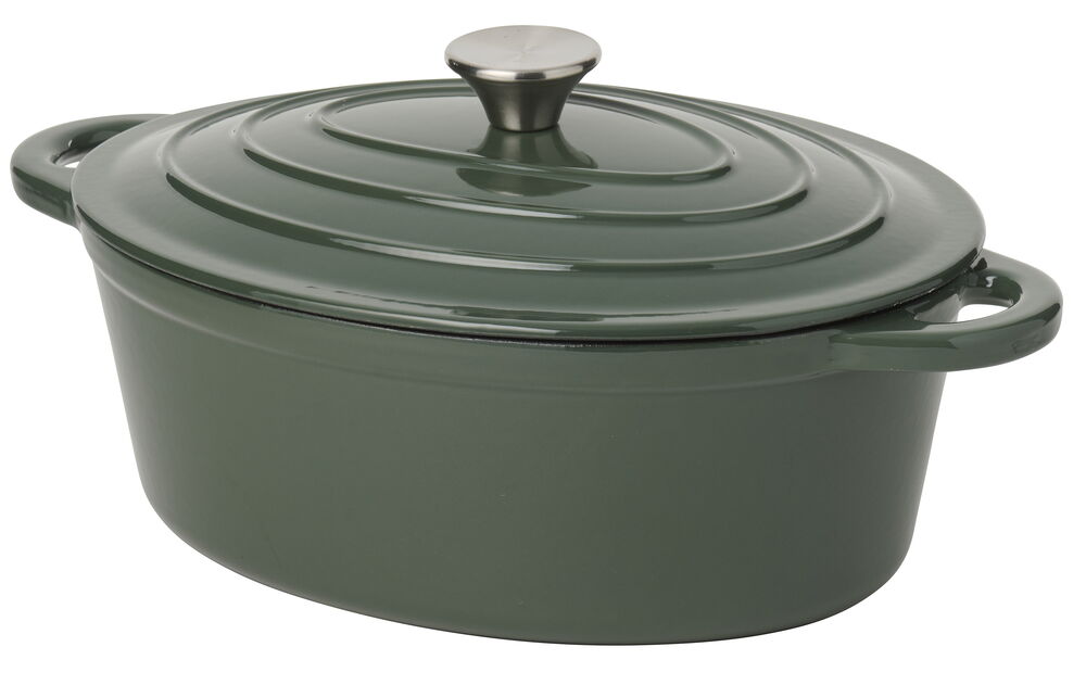 Gjutjärnsgryta 5 l Dusty Green