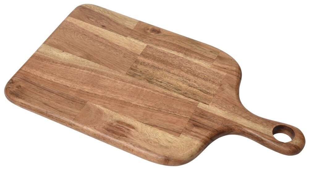 Proteak Schneidebrett Teakholz 61x46cm - Naturbraunes Küchenbrett