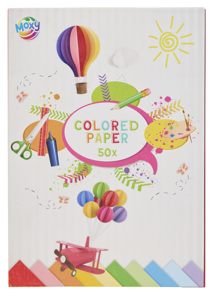 Färgat papper