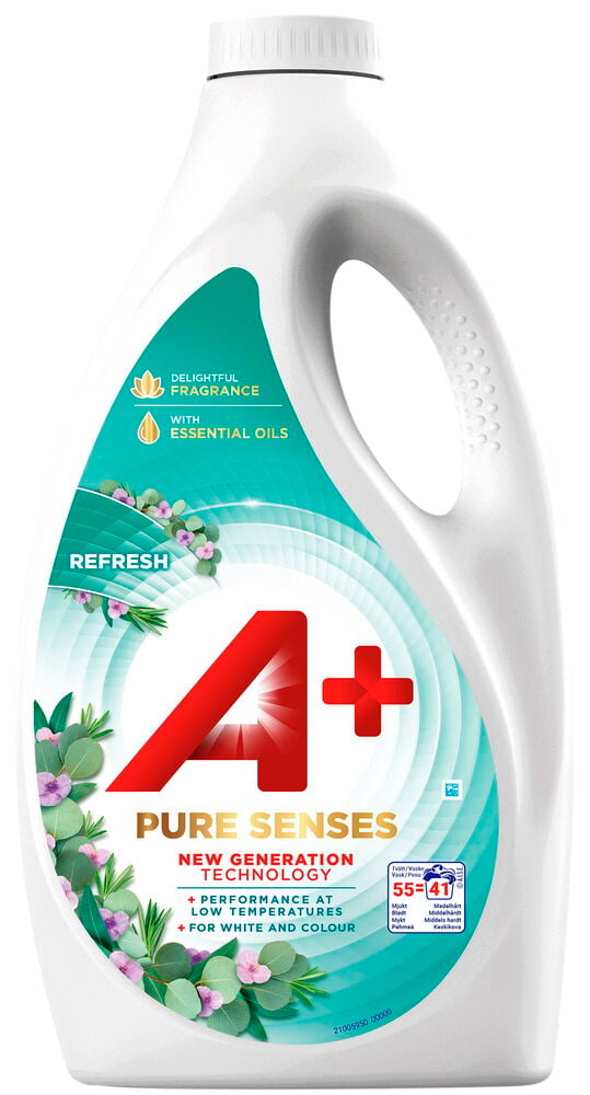 Tvättmedel, flytande A+ Pure Sense