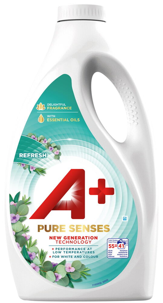 Tvättmedel, flytande A+ Pure Sense