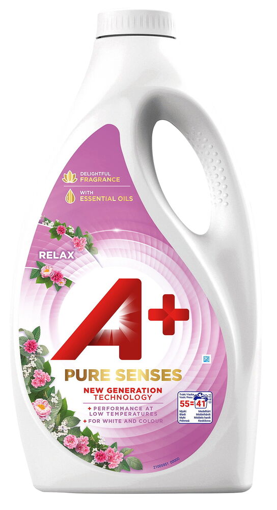 Tvättmedel, flytande A+ Pure Sense