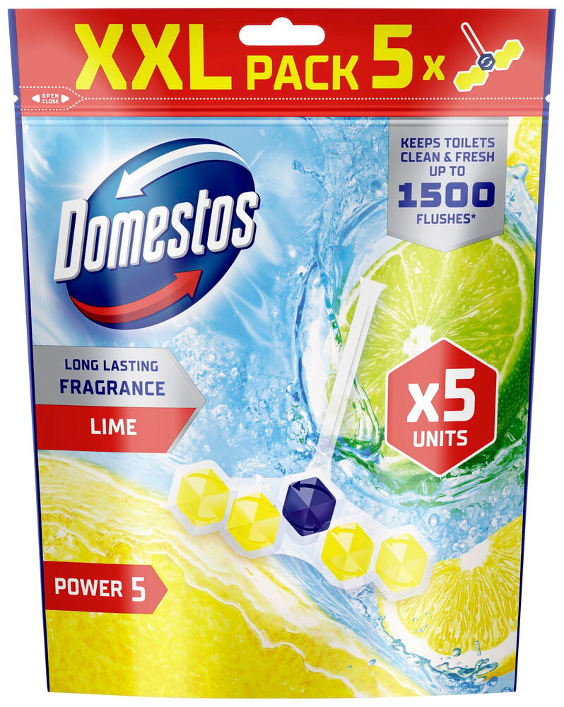 WC-blokk Domestos Power 5