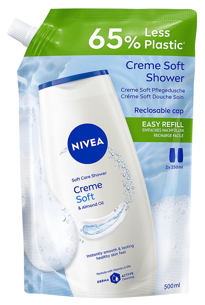 Duschkräm, refill Nivea