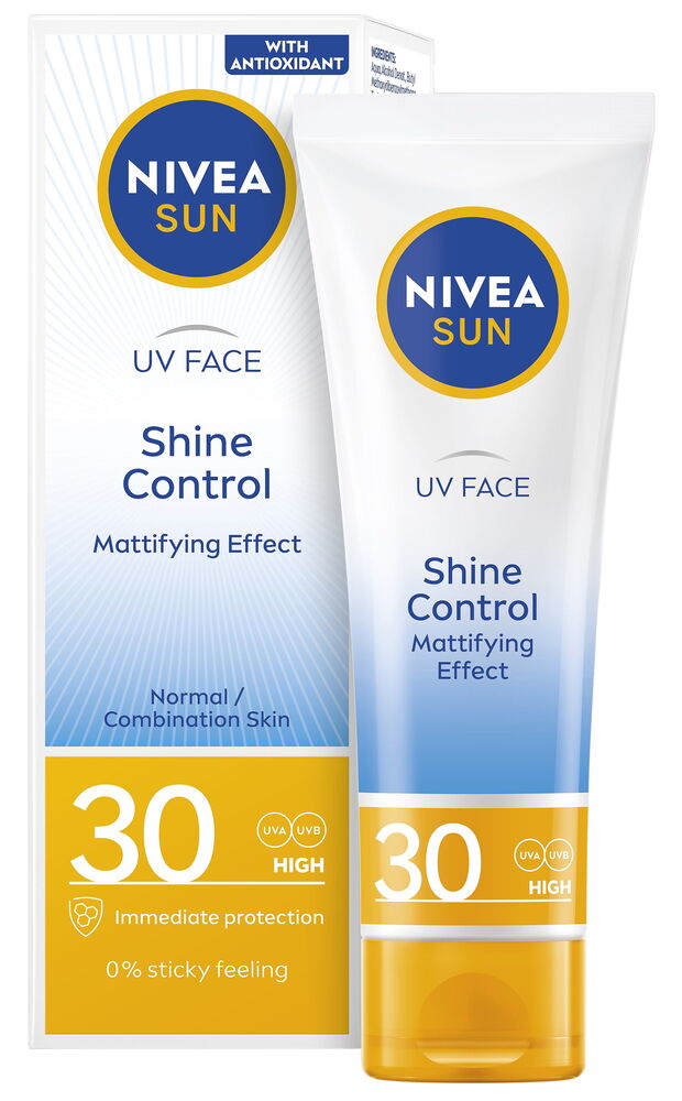 Solkräm, ansikte Nivea