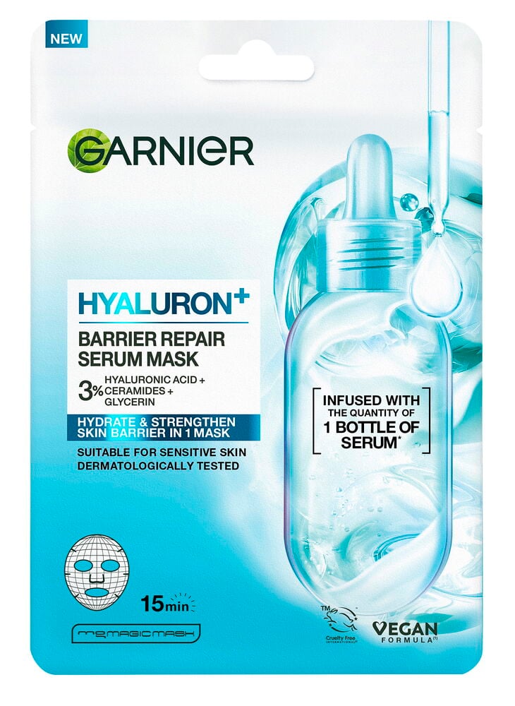 Sheet mask Garnier
