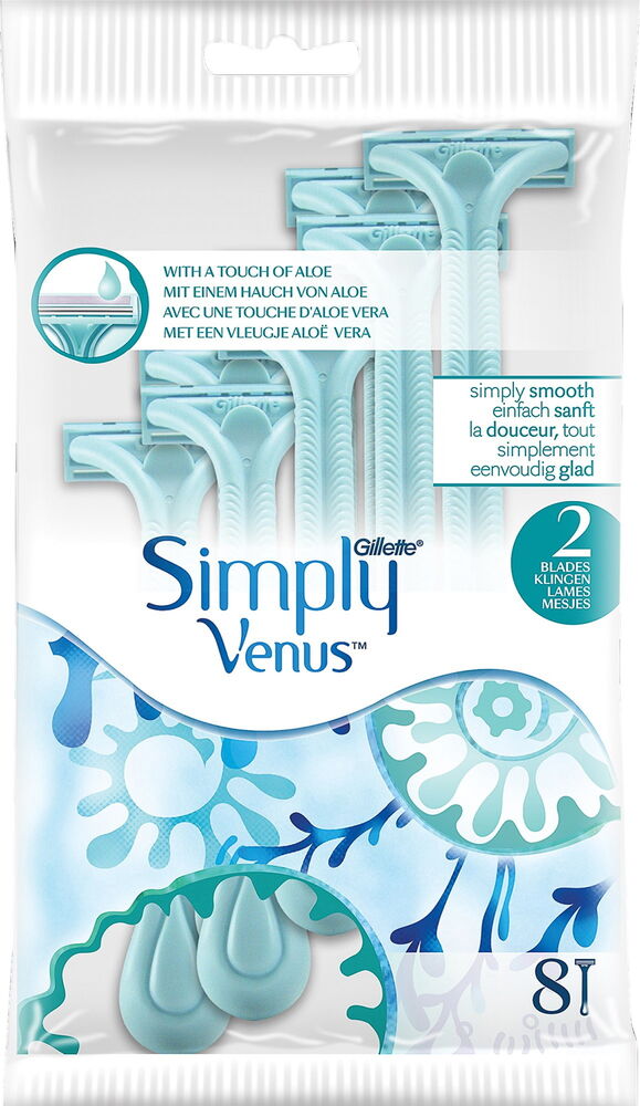 Barberblad, dame Gillette Venus